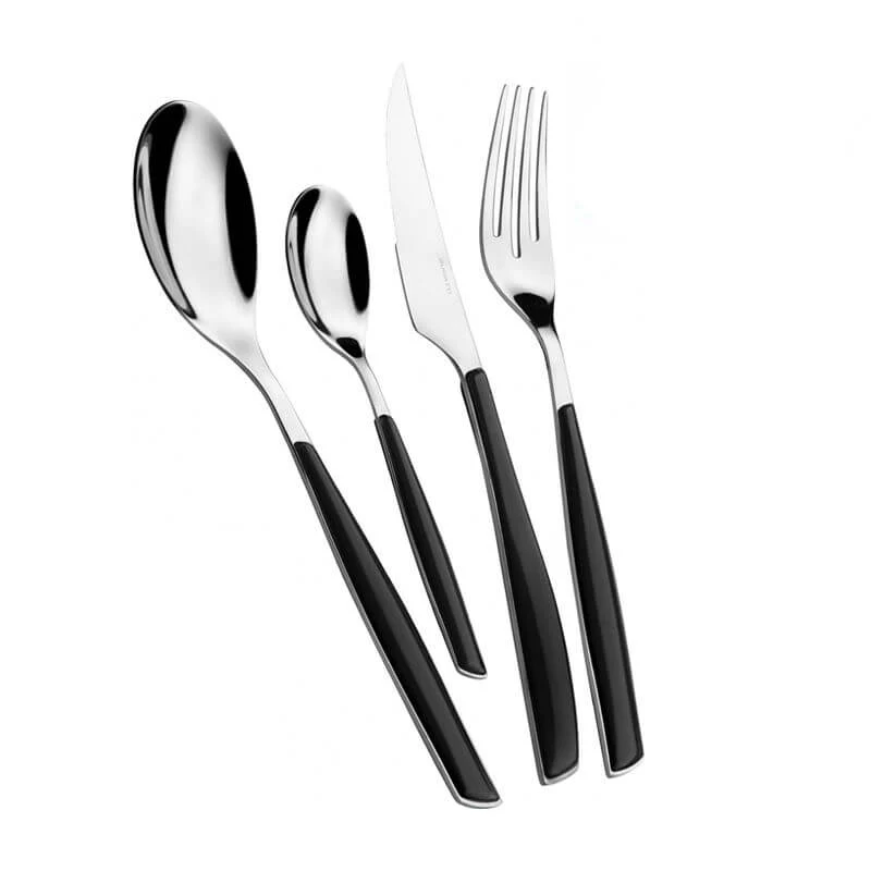Glamour Servizio Posate Acciaio Inox e SAN - Set 24 Pz - Image 11