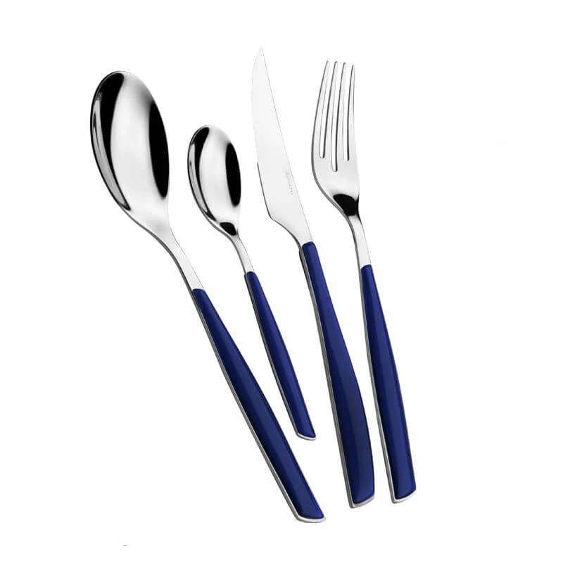 Glamour Servizio Posate Acciaio Inox e SAN - Set 24 Pz - Image 13