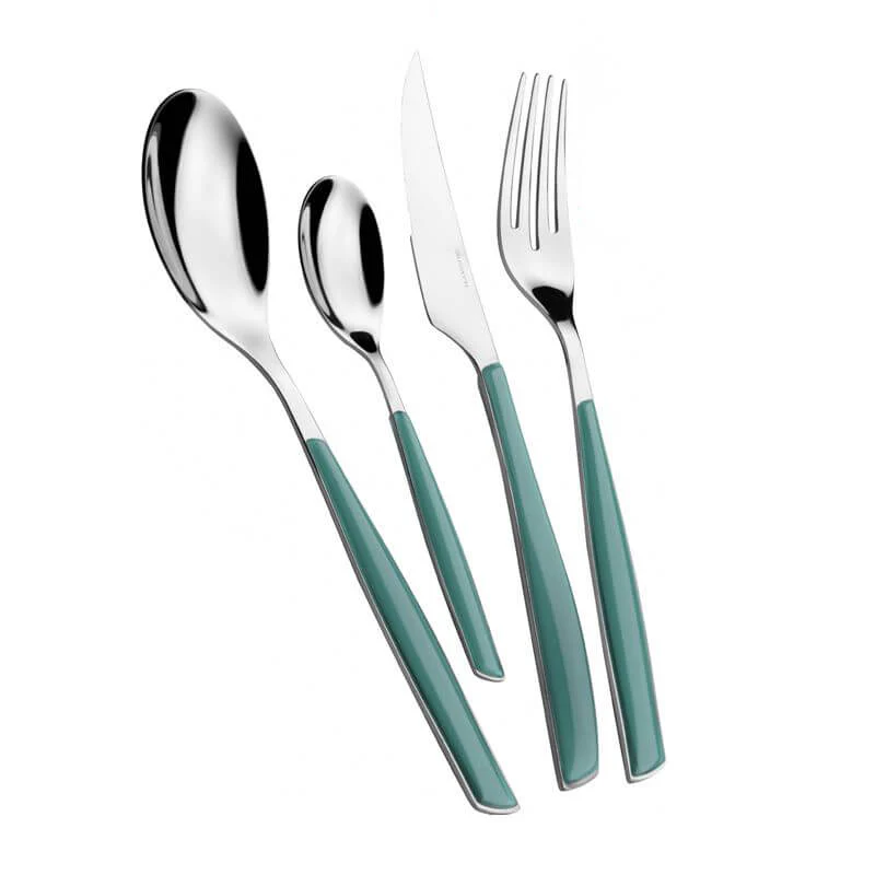 Glamour Servizio Posate Acciaio Inox e SAN - Set 24 Pz - Image 14