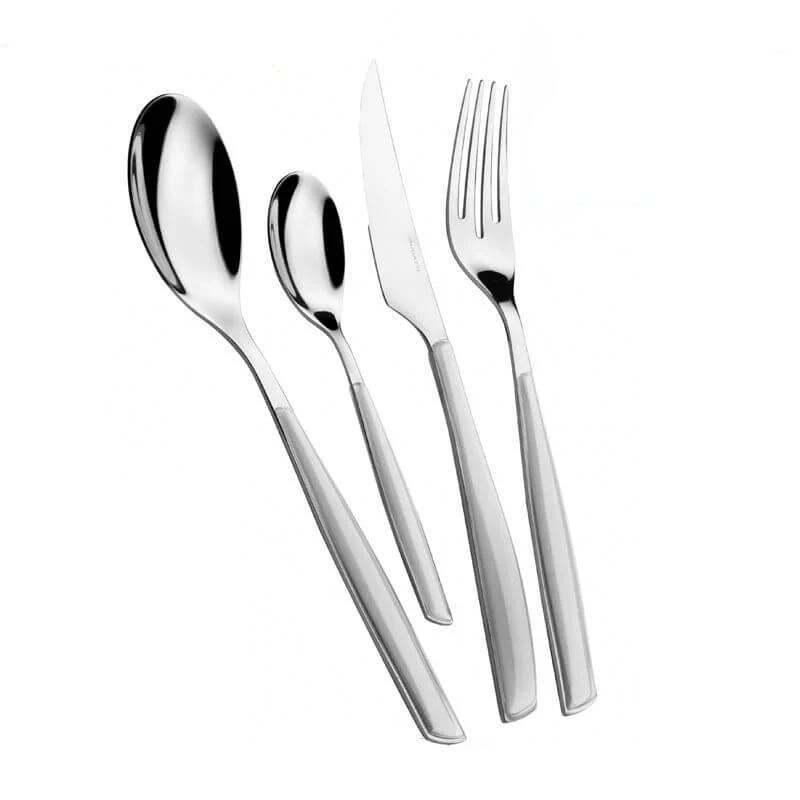 Glamour Servizio Posate Acciaio Inox e SAN - Set 24 Pz - Image 16