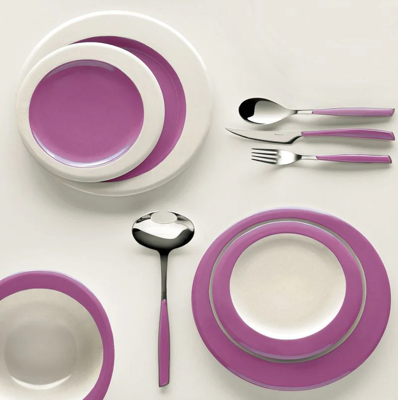 Glamour Servizio Posate Acciaio Inox e SAN - Set 24 Pz - Image 18
