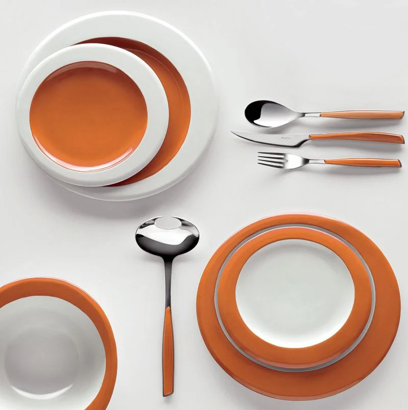 Glamour Servizio Posate Acciaio Inox e SAN - Set 24 Pz - Image 2