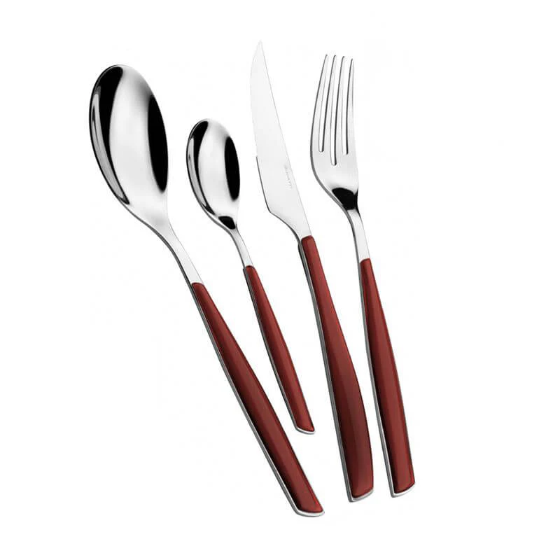 Glamour Servizio Posate Acciaio Inox e SAN - Set 24 Pz - Image 21