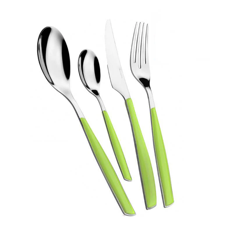 Glamour Servizio Posate Acciaio Inox e SAN - Set 24 Pz - Image 22