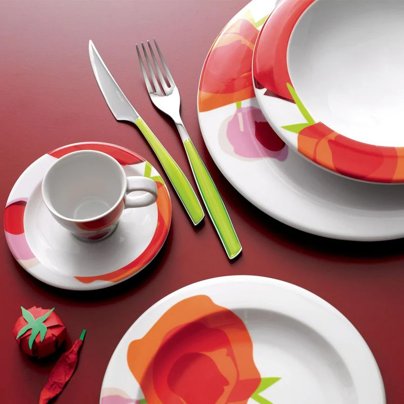 Glamour Servizio Posate Acciaio Inox e SAN - Set 24 Pz - Image 23