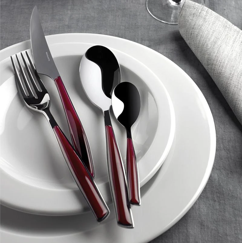 Glamour Servizio Posate Acciaio Inox e SAN - Set 24 Pz - Image 26