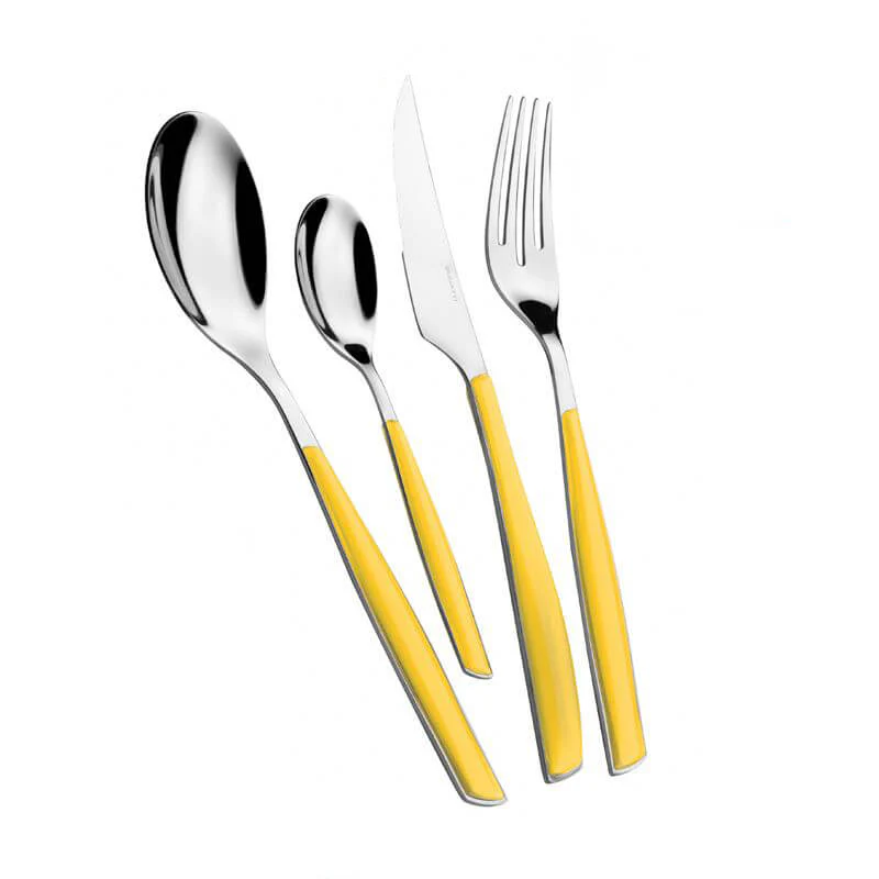 Glamour Servizio Posate Acciaio Inox e SAN - Set 24 Pz - Image 5