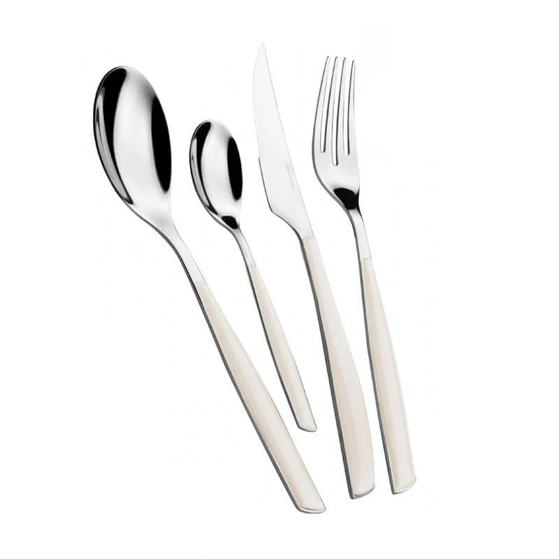 Glamour Servizio Posate Acciaio Inox e SAN - Set 24 Pz - Image 9