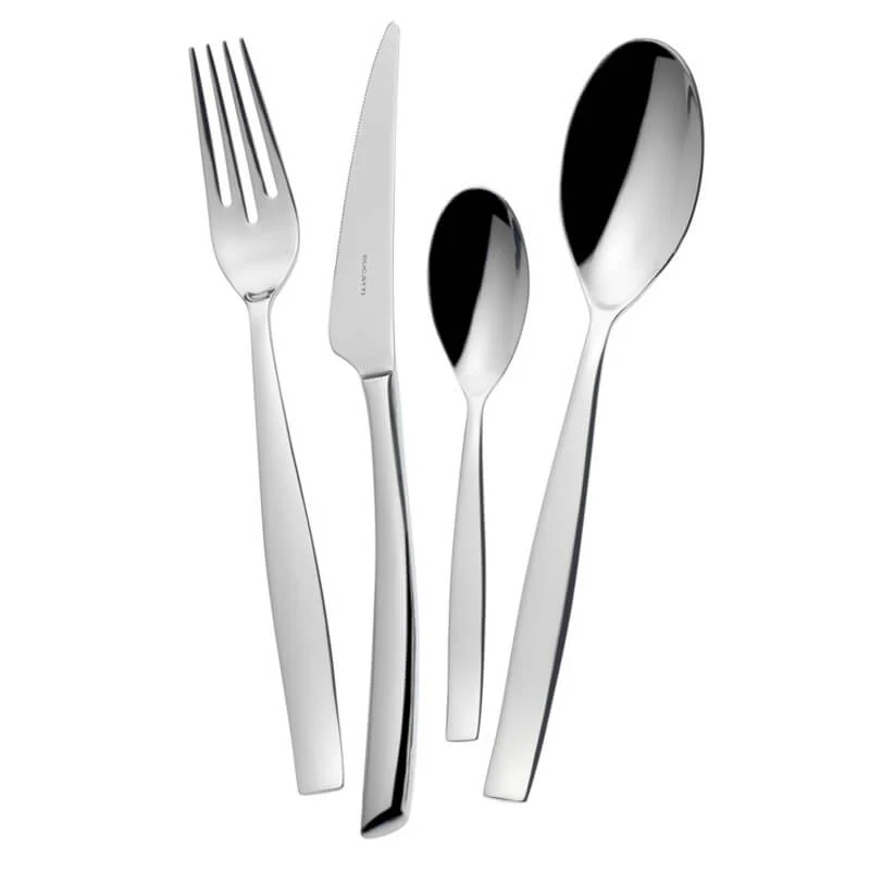 Toscana Servizio Posate Acciaio Inox - Set 24 Pz