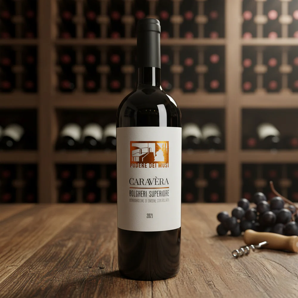 Caravèra Bolgheri Superiore DOC 2021 - Podere Dei Musi - Image 2