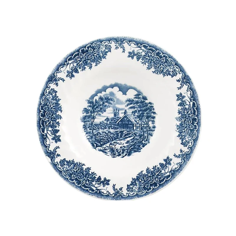 James Sadler & Sons Brookblue Servizio Piatti In Terracotta - Set 18 Pz - Image 4