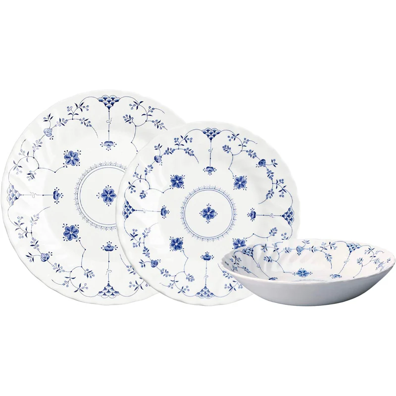 James Sadler & Sons Finlandia Servizio Piatti In Terracotta - Set 18 Pz - Image 2