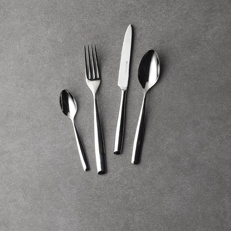 Profile Cucchiaio Tavola In Acciaio Inox - Set 12 Pz - Image 2