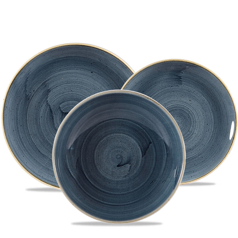 Stonecast Servizio Piatti In Porcellana Vetrificata - Set 12 Pz - Image 8