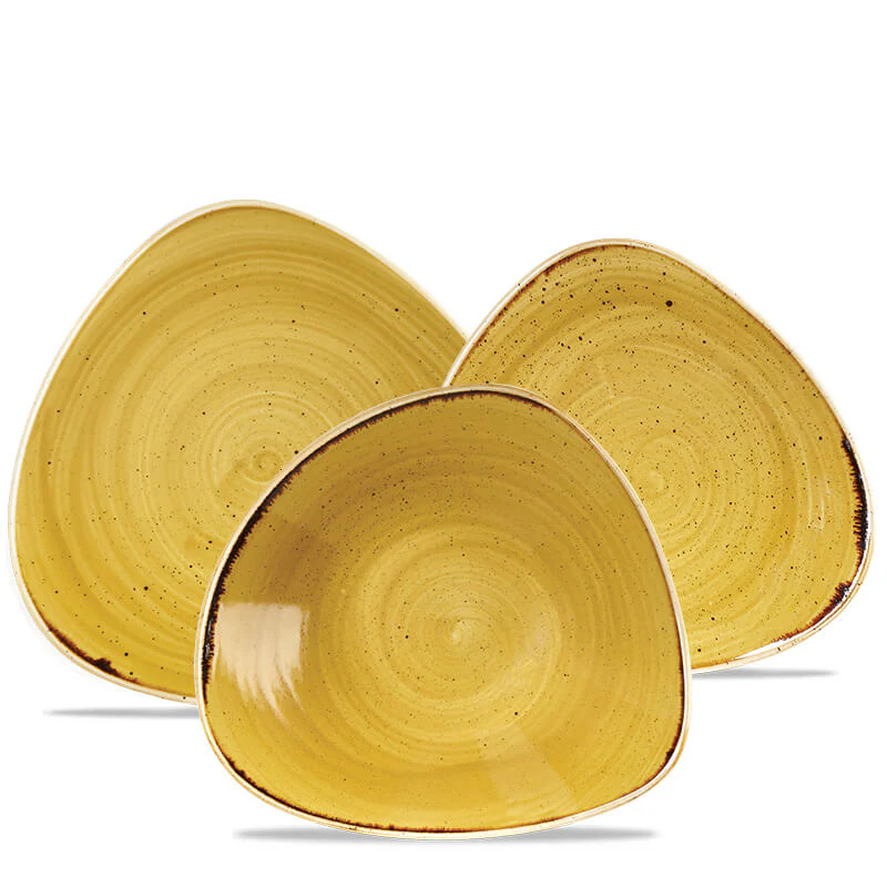 Stonecast Servizio Piatti Triangolare In Porcellana Vetrificata - Set 12 Pz - Image 35