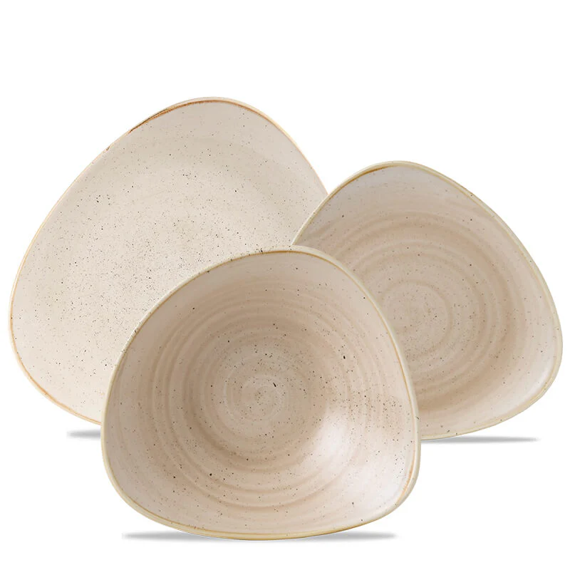 Stonecast Servizio Piatti Triangolare In Porcellana Vetrificata - Set 12 Pz - Image 41