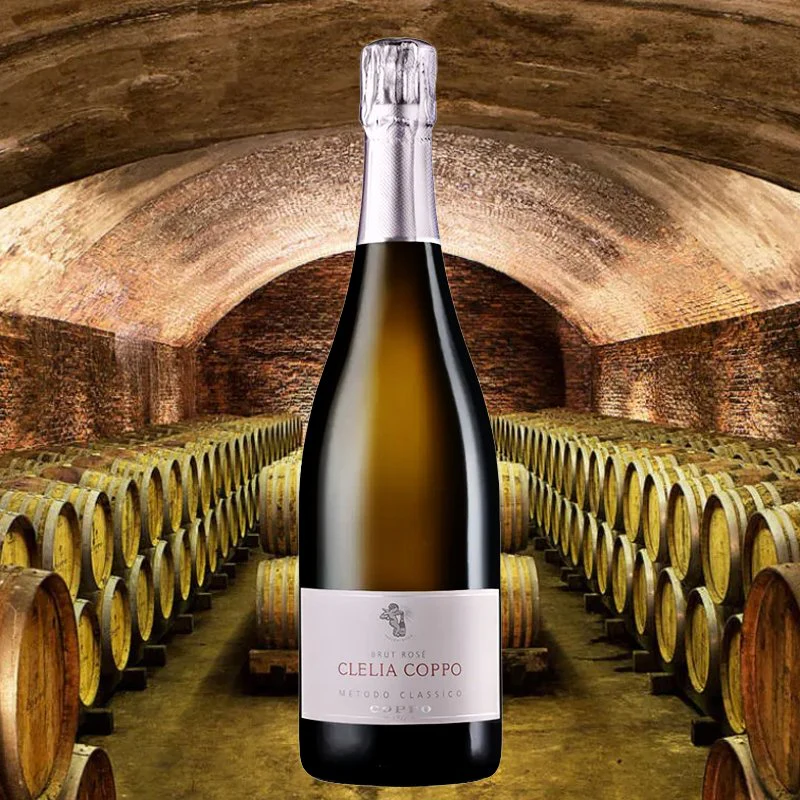 Clelia Coppo Brut Rosè Metodo Classico 2020 Cantine Coppo - Image 2