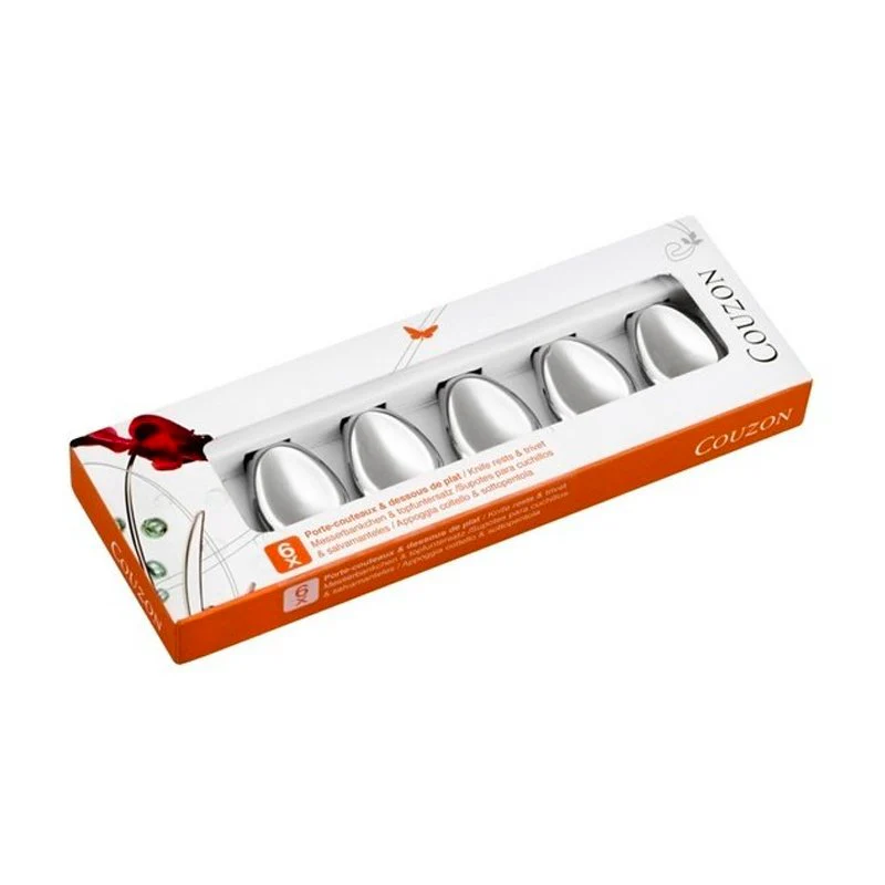 Drop Poggiaposate In Acciaio Inox - Set 6 Pz - Image 2