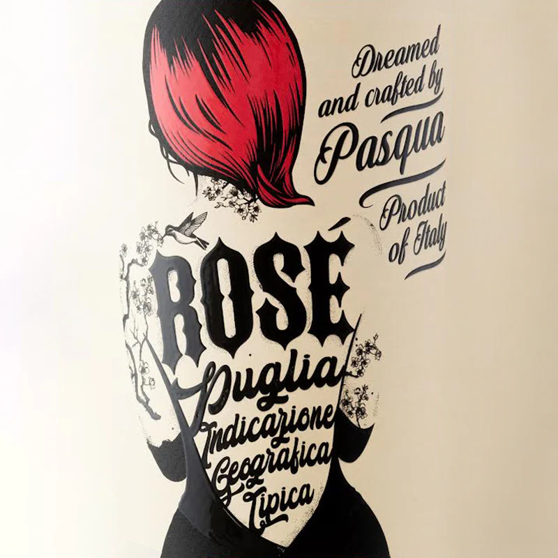 Desire Lush & Zin Rosé Puglia IGT 2023 Cantine Pasqua - Image 2