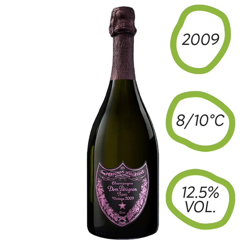 Dom Pèrignon Champagne AOC Rosé 2009 Dom Perignon - Image 3