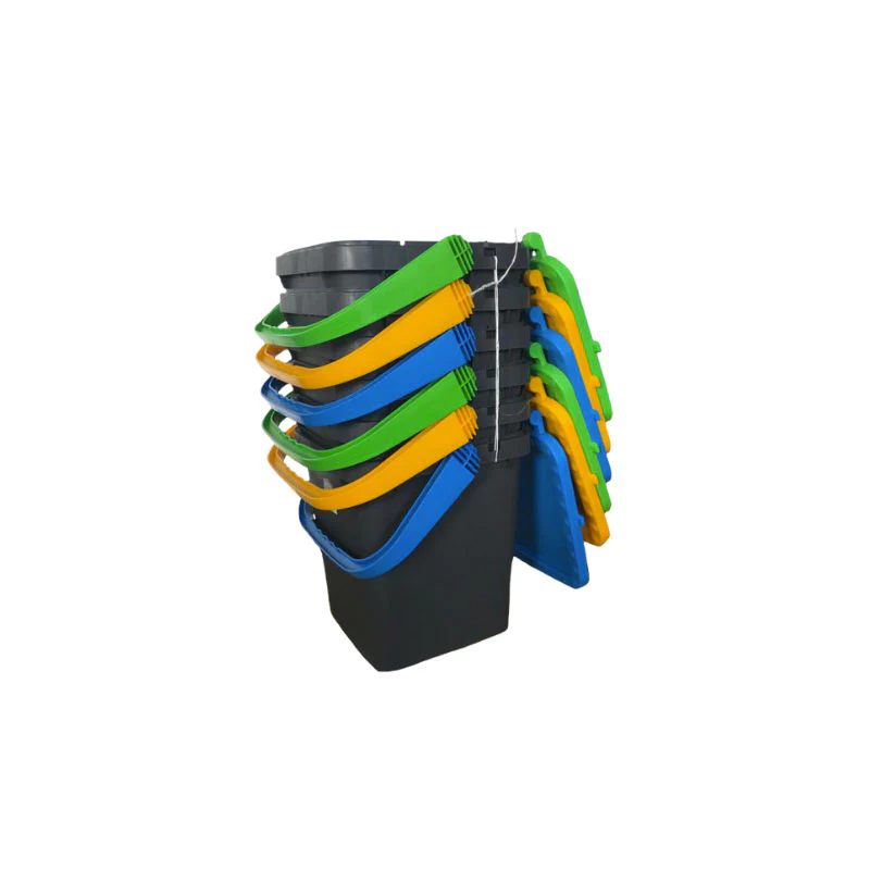 Ecoplus Pattumiera Rettangolare In Plastica - Set 3 Pz - Image 8