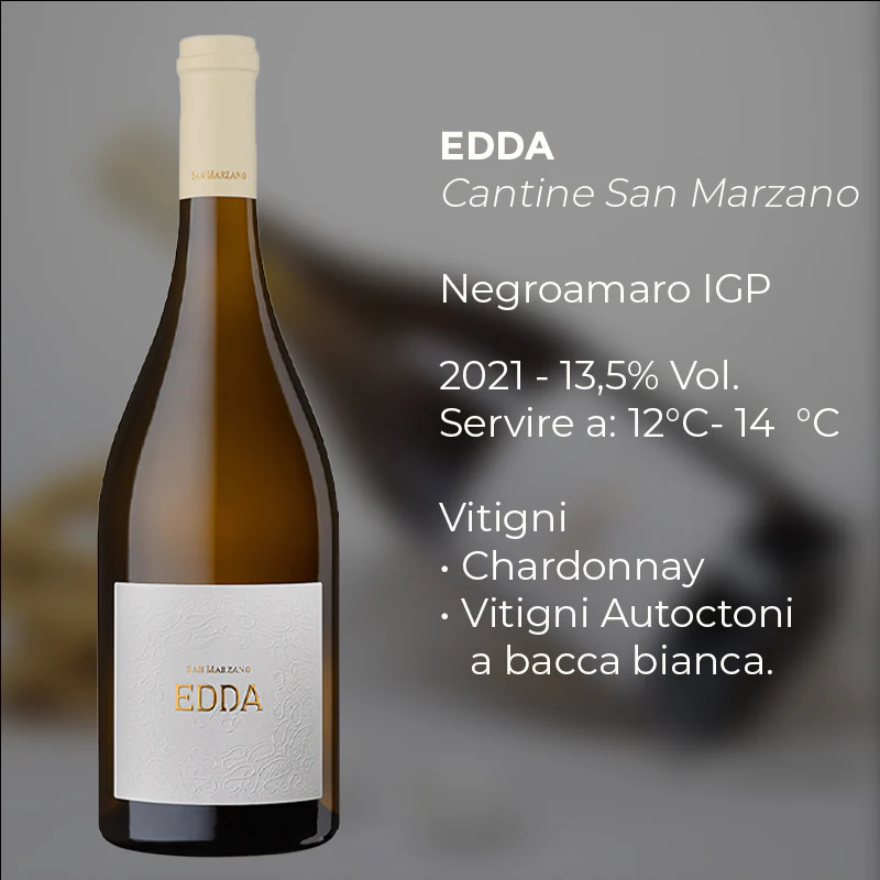 Edda Salento IGT 2022 Cantine San Marzano - Image 2