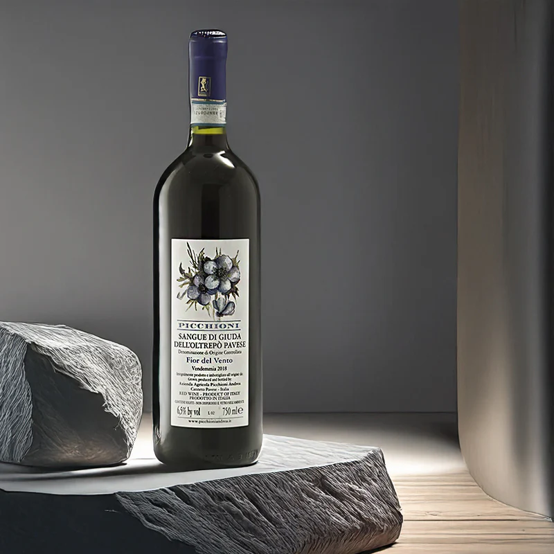 Fior Del Vento Sangue DI Giuda Sangue di Giuda Oltrepò Pavese DOC 2024 Azienda Agricola Picchioni Andrea - Image 2