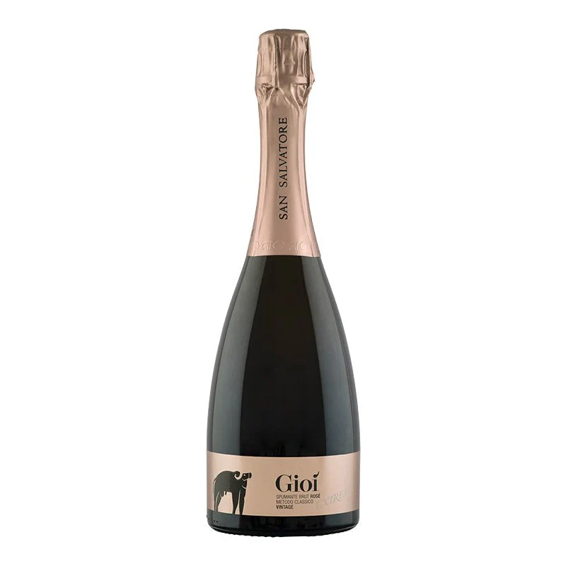Gioì Extreme Brut Rosé Metodo Classico 2019 San Salvatore 1988 + 2 Calici Flute L’Amour 17,5 cl - Image 3