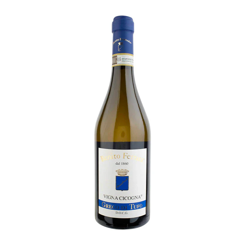 Greco di Tufo DOCG 2022 Benito Ferrara + 6 Calici Vino Bianco Umana 76 cl - Image 2
