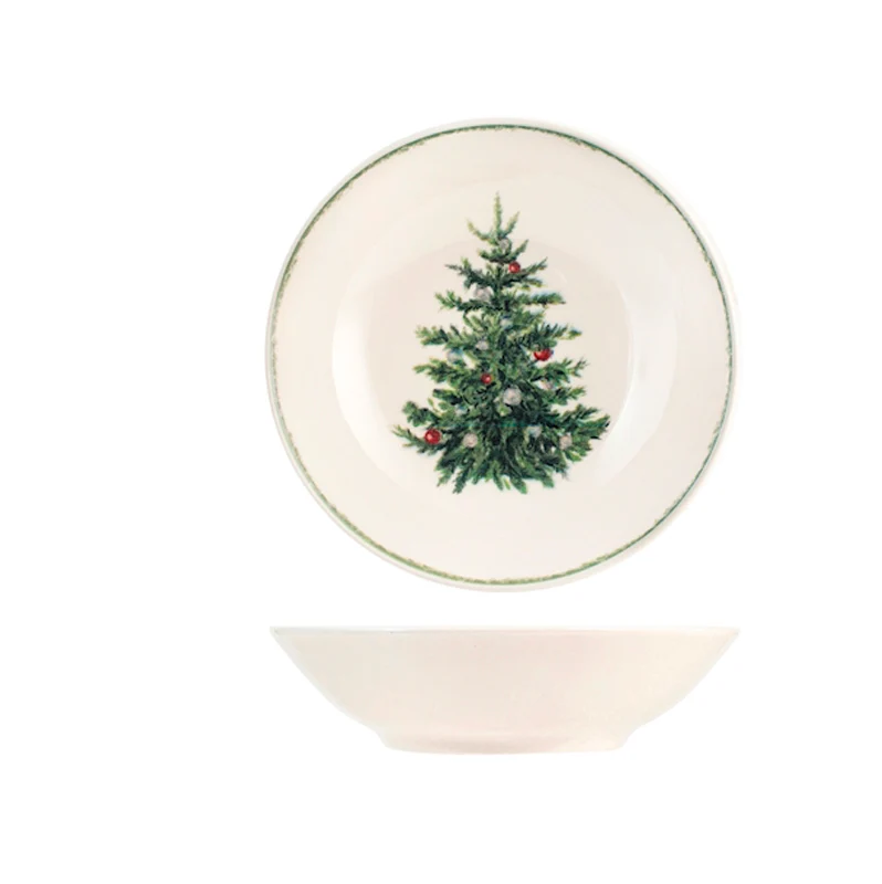 Christmas Carol Servizio Piatti In Stoneware - Set 18 Pz - Image 5