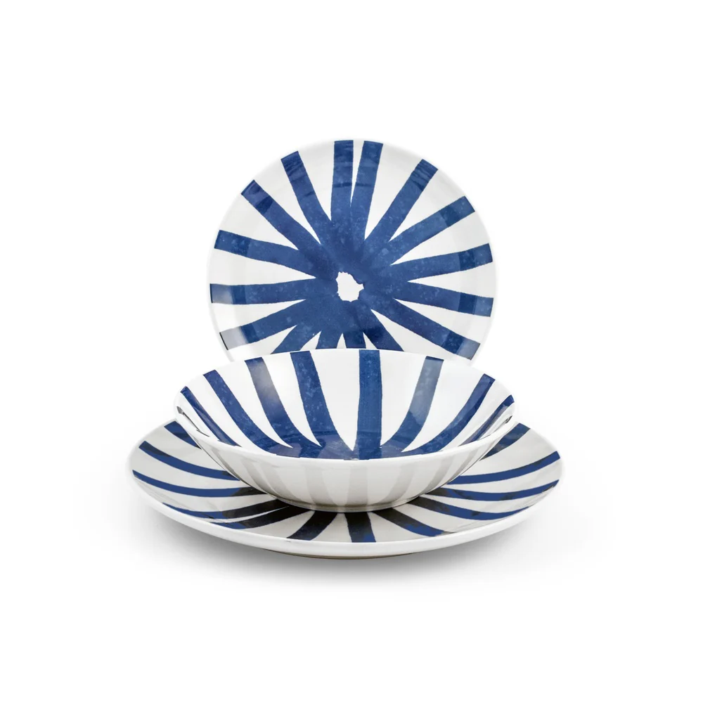 Coupe Rodi Servizio Piatti In Stoneware - Set 18 Pz - Image 3