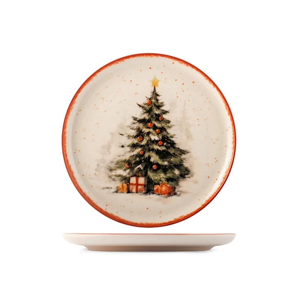 Nordic Santa Express Servizio Piatti In Stoneware Set 18 Pz - Image 2