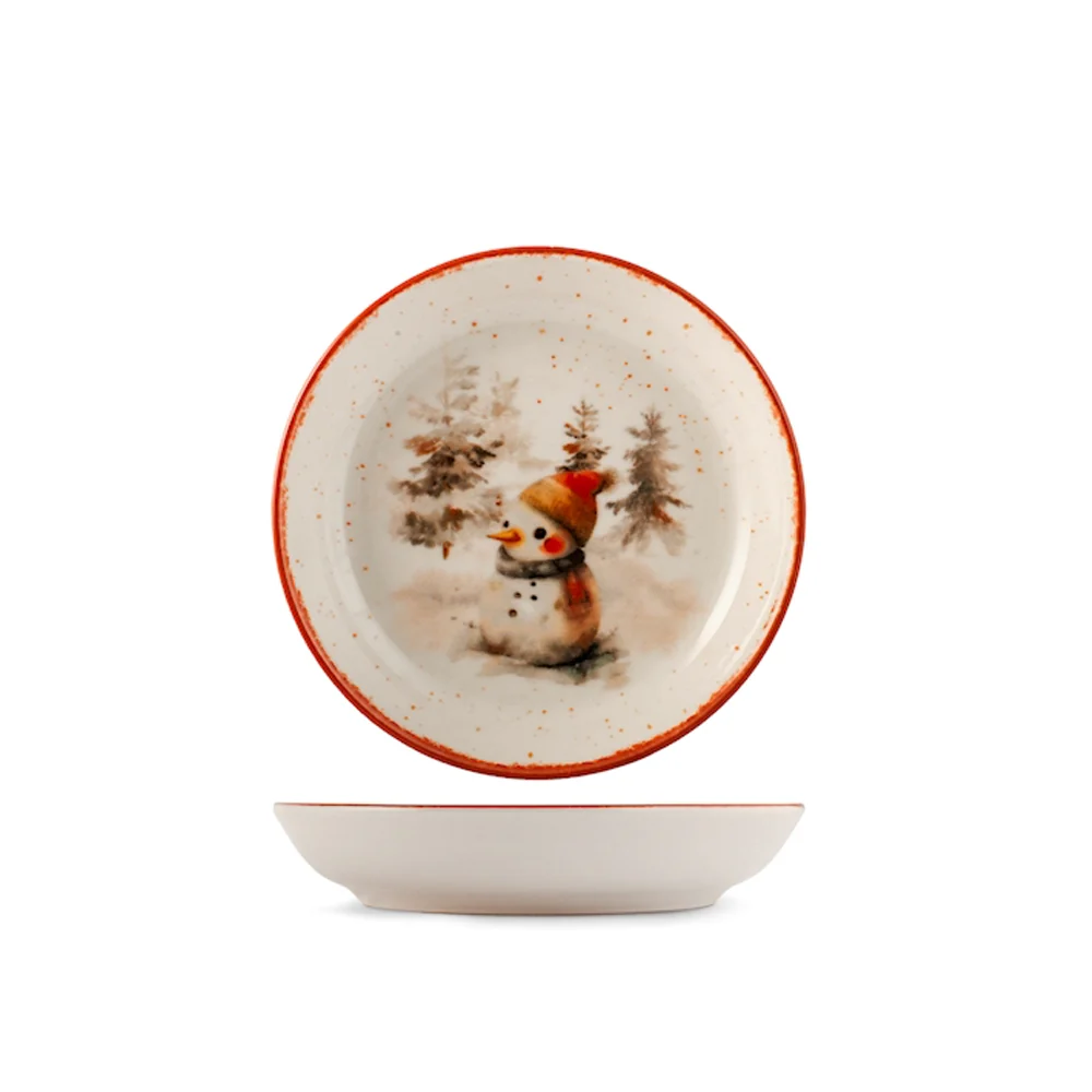 Nordic Santa Express Servizio Piatti In Stoneware Set 18 Pz - Image 3