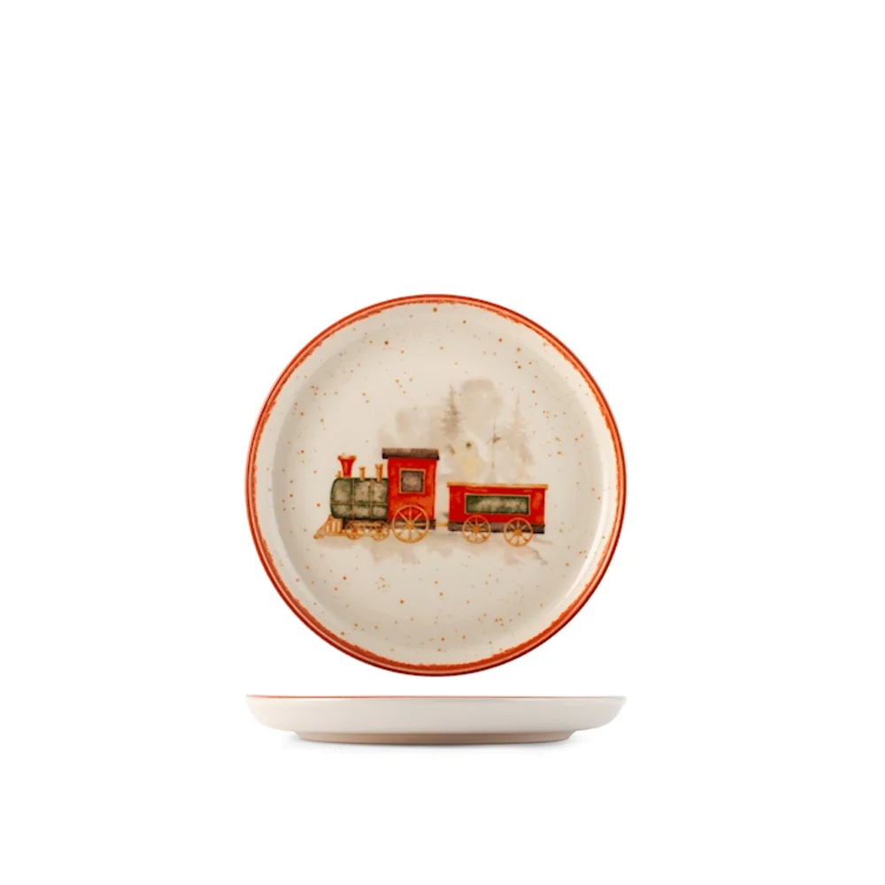 Nordic Santa Express Servizio Piatti In Stoneware Set 18 Pz - Image 4