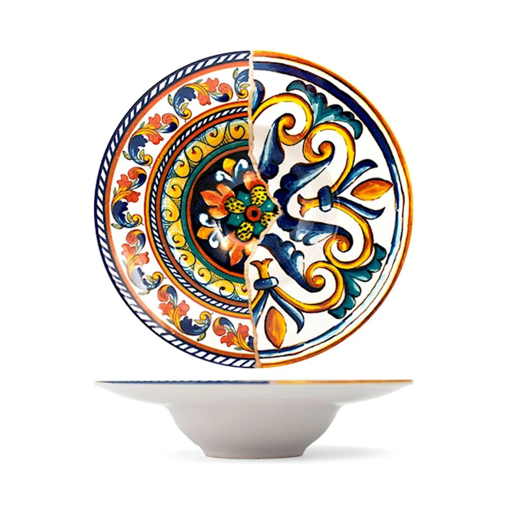 Positano Piatto Fondo Pastabowl In Stoneware Set 6 Pz - Image 3