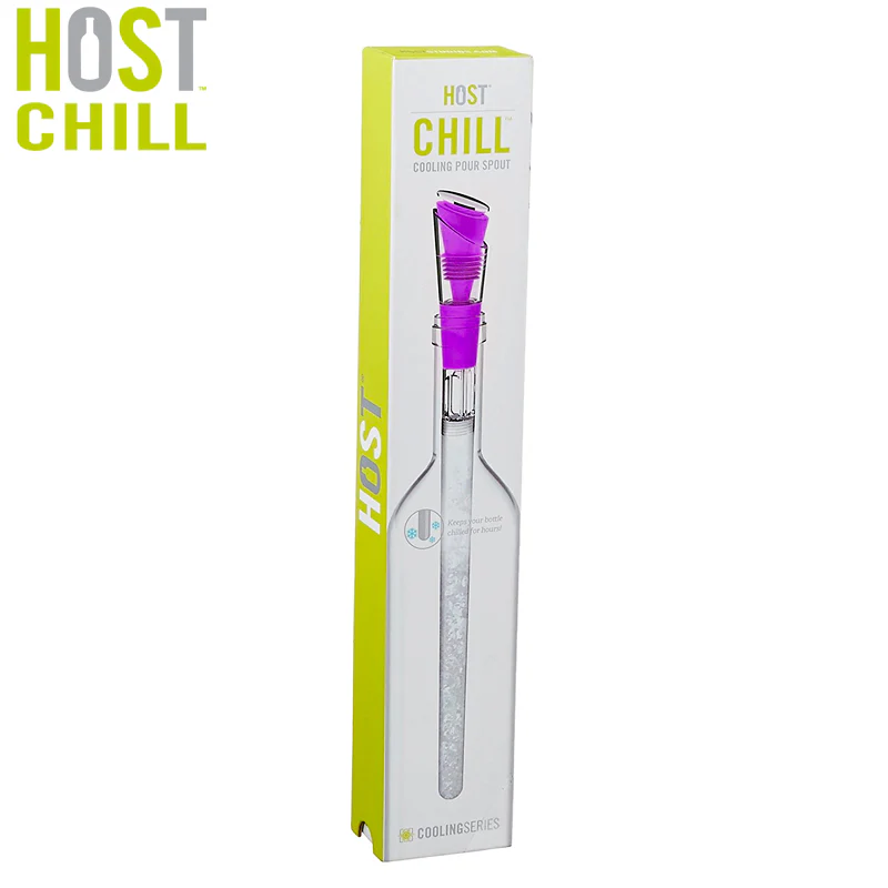 Chill Cooling Raffreddatore Vino Con Beccuccio in Vetro - Image 6