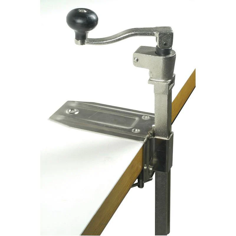 Apriscatole Da Banco Con Doppia Lama In Carbon Steel - Image 2