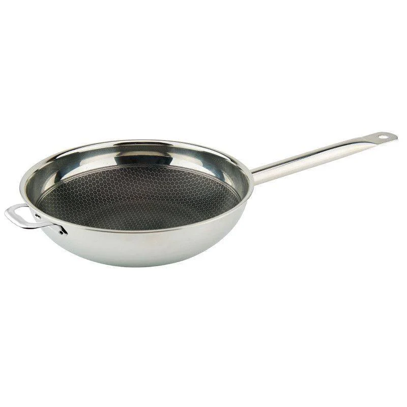 Ax Active Inox Wok Professionale In Acciaio Inox - Image 3