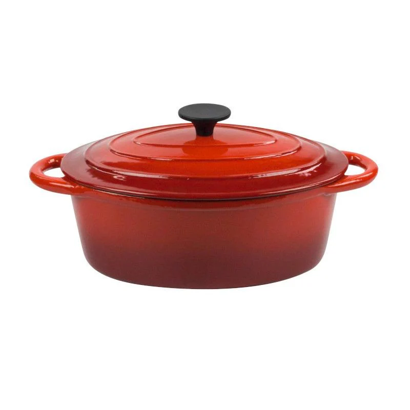 Normandie Casseruola Ovale In Ghisa