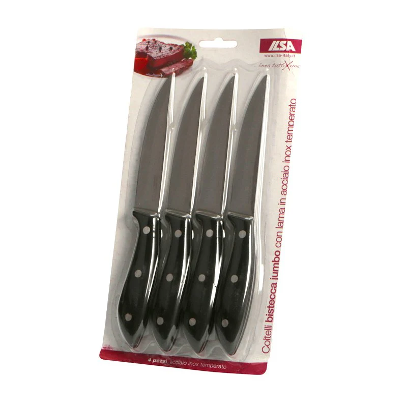 TuttiXUno Coltello Bistecca In Acciaio Inox - Set 4 Pz - Image 2