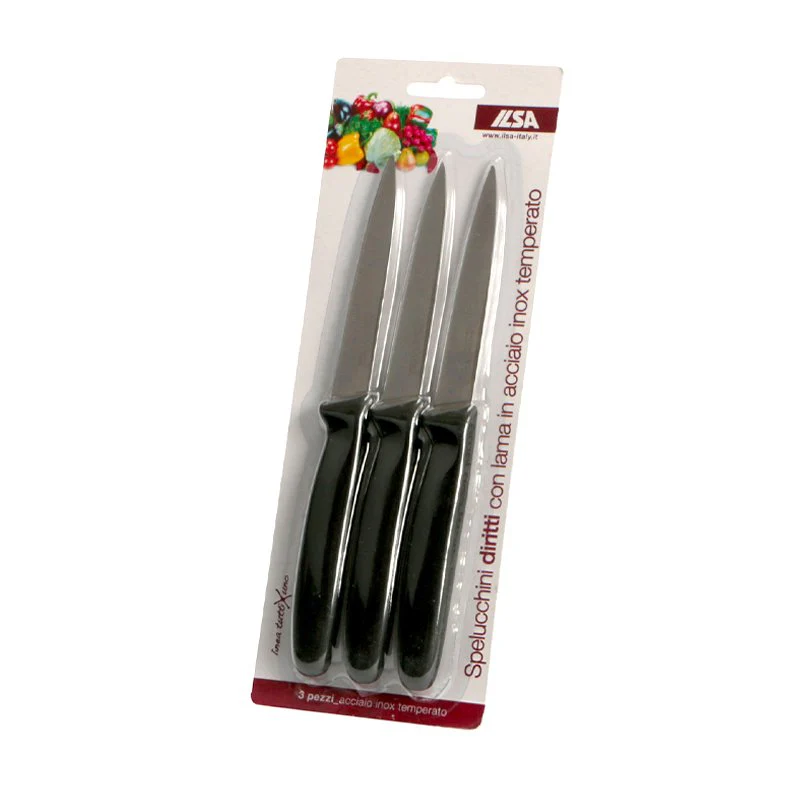 TuttiXUno Coltello Spelucchino In Acciaio Inox - Set 3 Pz - Image 2