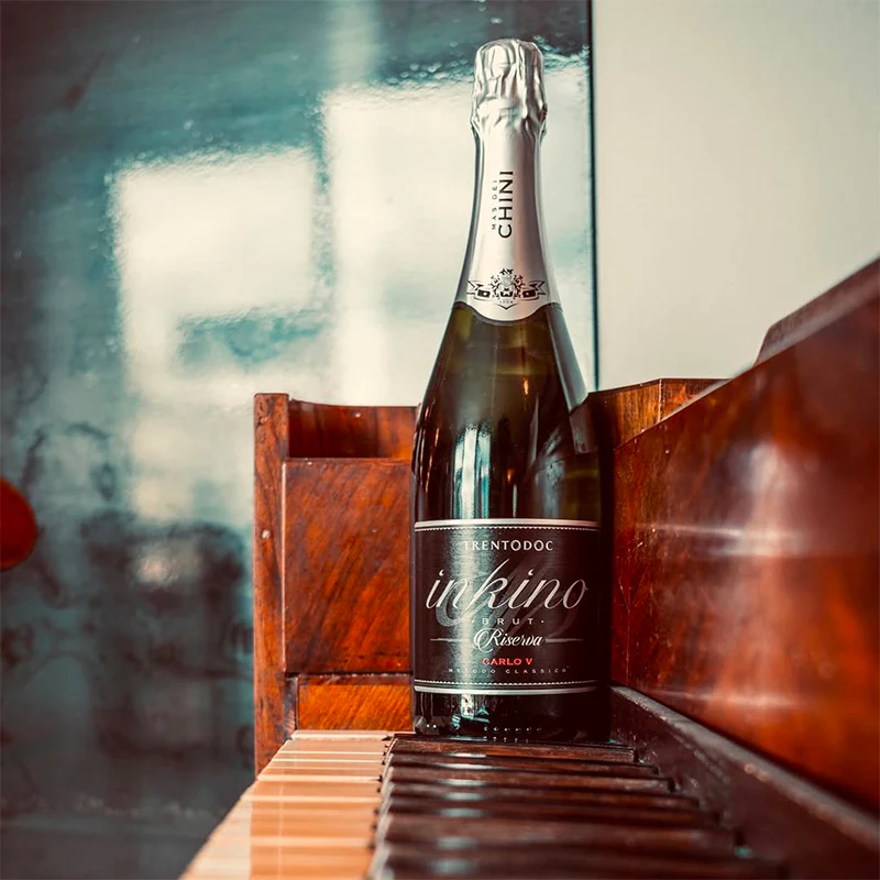 Inkino Carlo V Riserva Brut M.C. Trento DOC 2014 Cantina Mas Dei Chini - Image 2