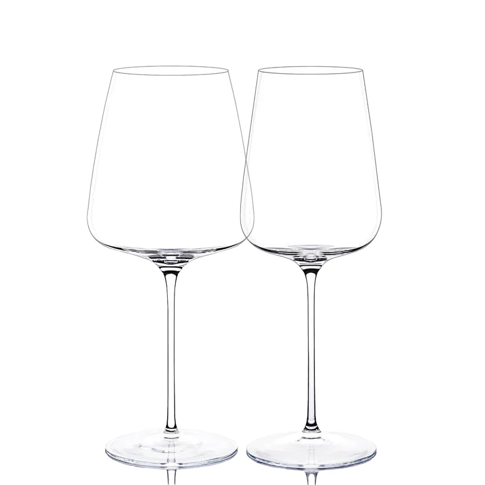 Etoile Blanc & Noir Extreme Set Calici Vino Rosso e Bianco In Vetro Set 12 Pz