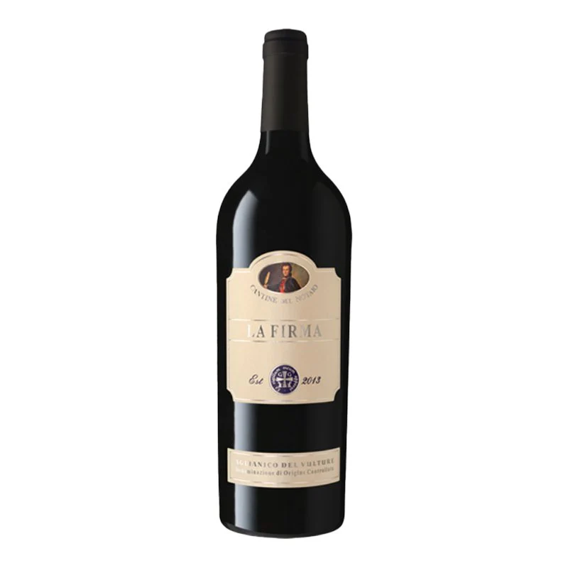 La Firma Aglianico Del Vulture DOC 2016 Cantine Del Notaio