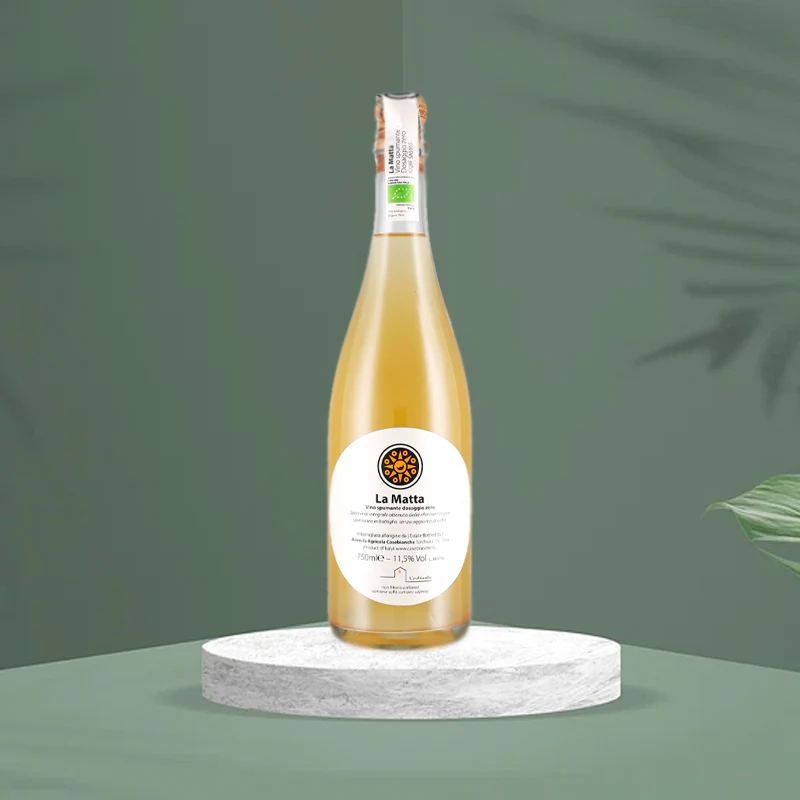 La Matta Spumante Sui Lieviti M.F. Bio Dosaggio Zero 2024 Azienda Agricola Casebianche - Image 2