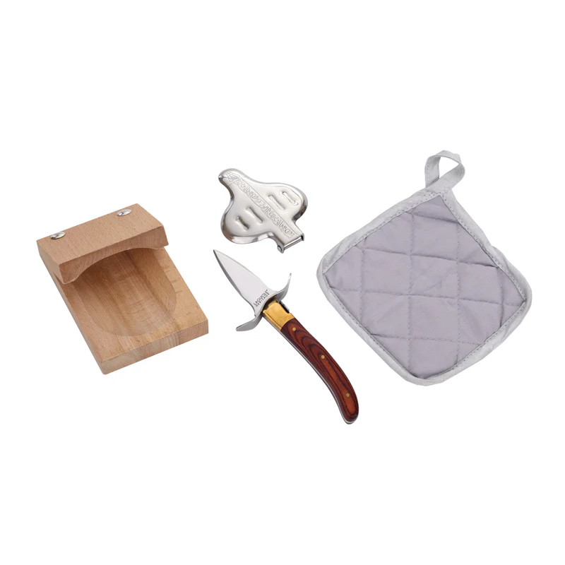 Set Ostriche In Acciaio Inox - Set 4 Pz - Image 2
