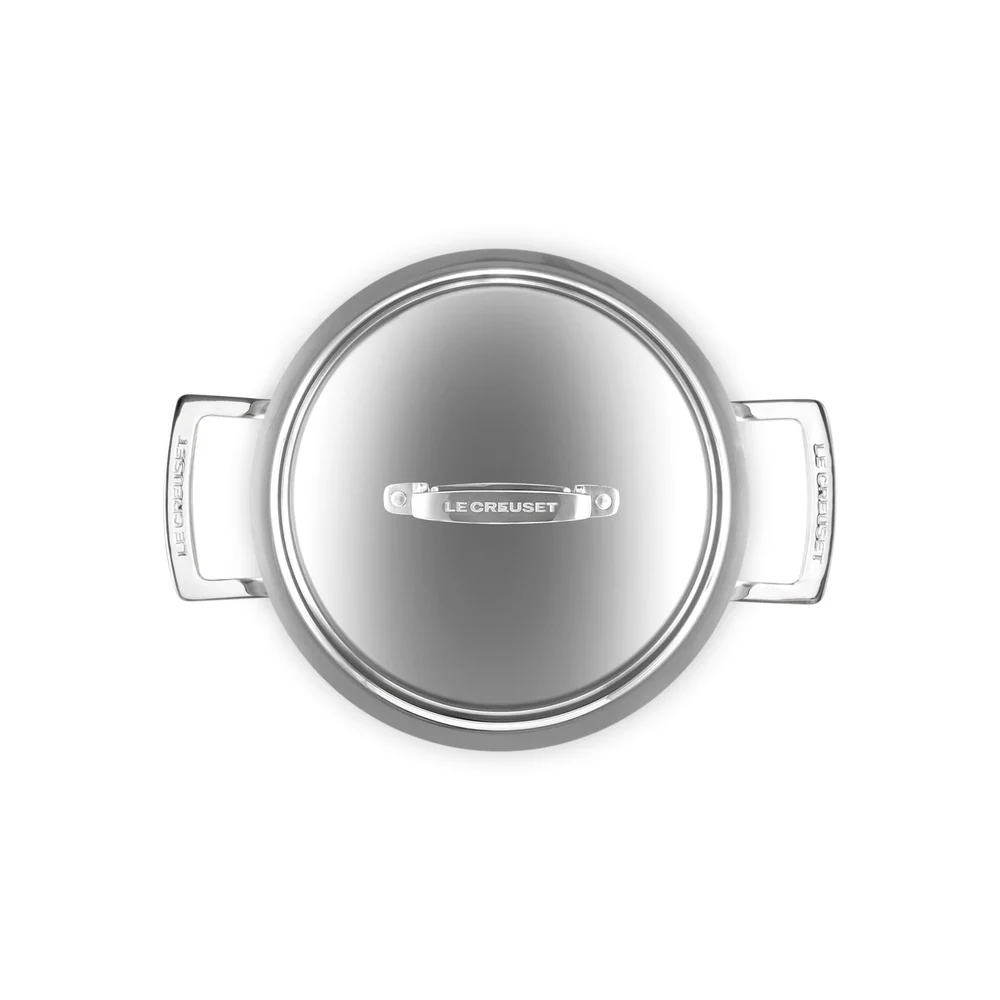 Acciaio Inox Casseruola Alta Con Coperchio In Acciaio Inox - Image 10