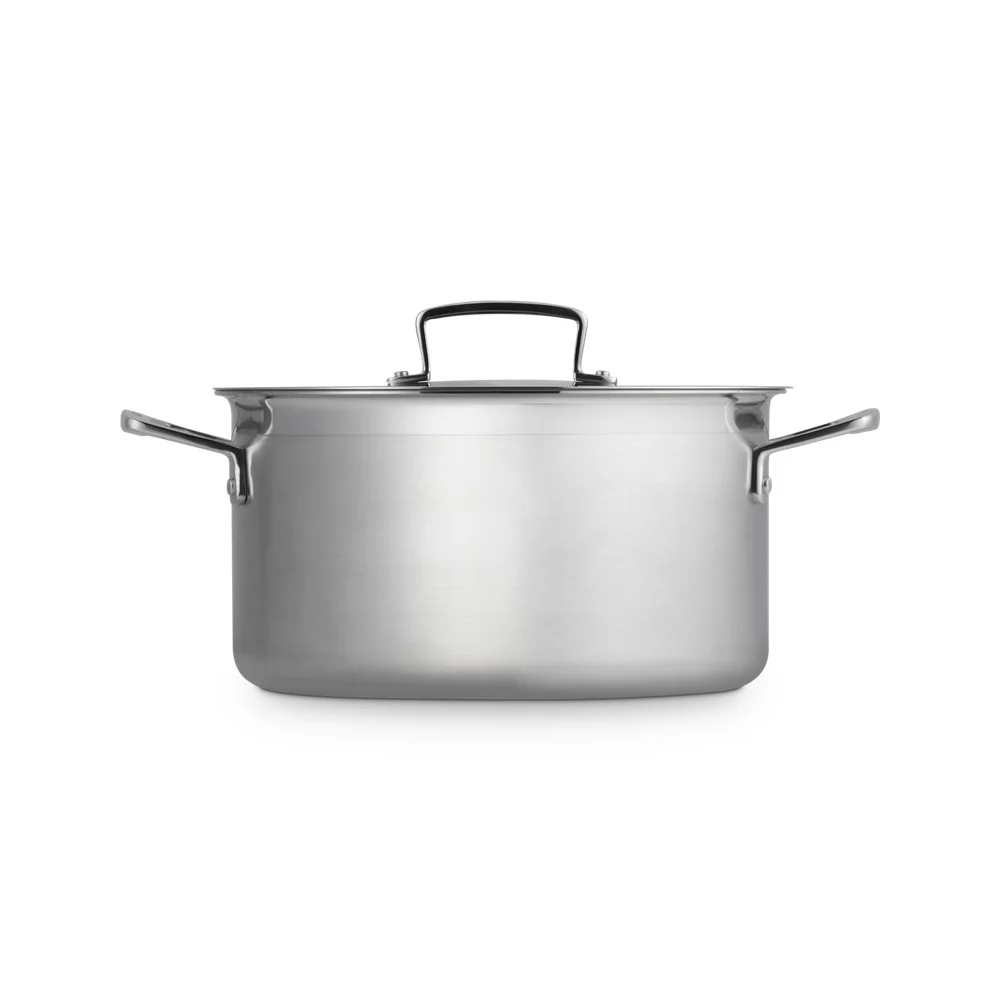 Acciaio Inox Casseruola Alta Con Coperchio In Acciaio Inox - Image 15
