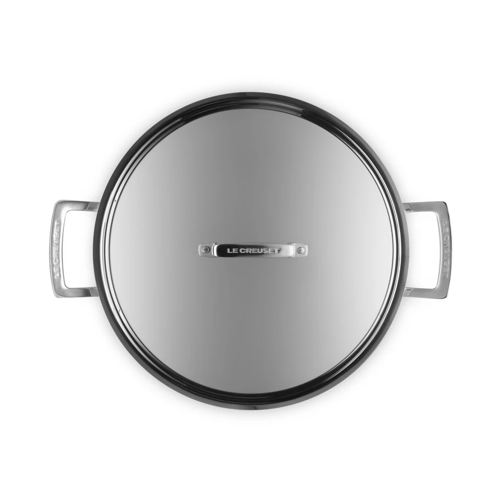 Acciaio Inox Casseruola Alta Con Coperchio In Acciaio Inox - Image 22