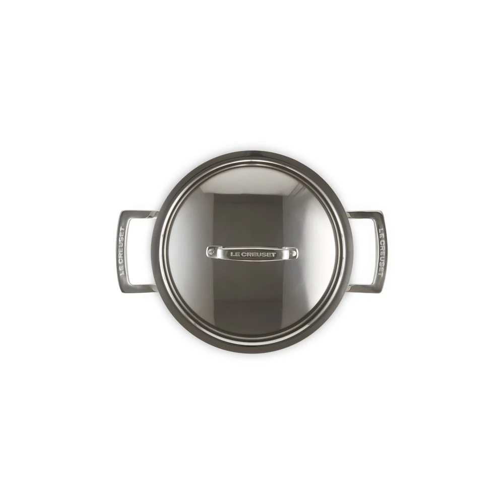 Acciaio Inox Casseruola Alta Con Coperchio In Acciaio Inox - Image 4